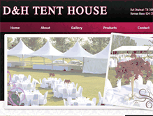 Tablet Screenshot of dandhtenthouse.com